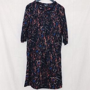 Scotch & Soda Punk Radar Drawstring Pattern Dress